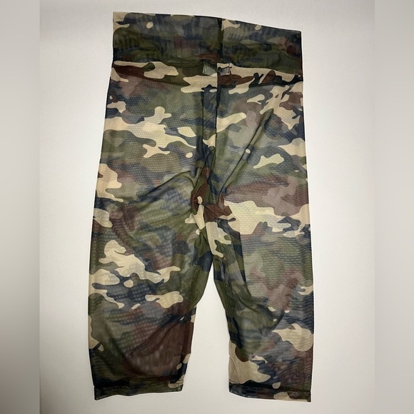 NWOT ⚜️🪖⚜️ Laina Rauma camo mesh see through biker shorts - Picture 3 of 12